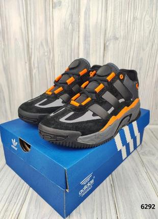 Adidas niteball black orange7 фото