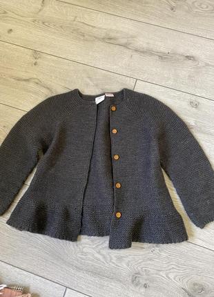 Кардиган zara kids girl 3-4 years