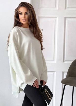 Жіночий светр джемпер світшот туніка весна демісезон базовий