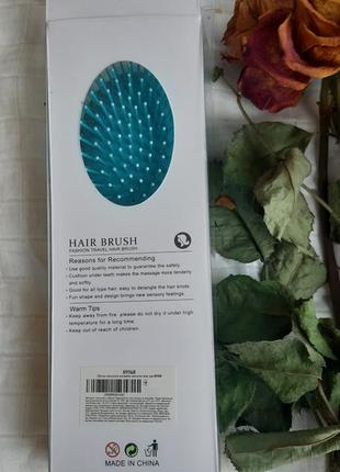 Щітка для волосся масажна hair brush гребінець2 фото