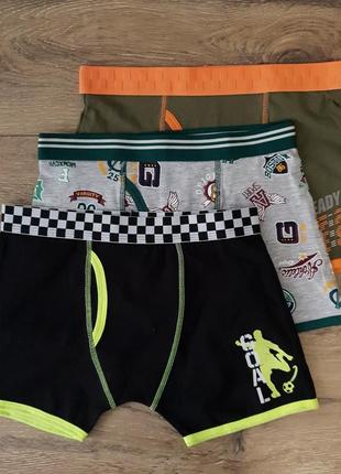 140 см, 9-10 років, нові боксерки труси на хлопчика primark