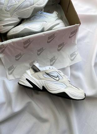 Кросівки жіночі/чоловічі  nike m2k tekno essential white/black