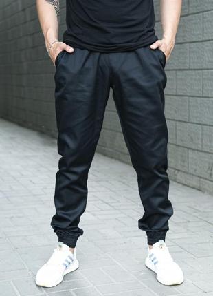 Крутые спортивные мужские штаны карго удобные повседневные демисезонные черные | спортивные брюки карго для6 фото