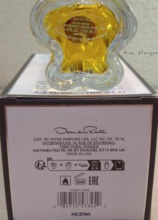 Oscar de la renta esprit d`oscar, 100 ml - оригінал4 фото