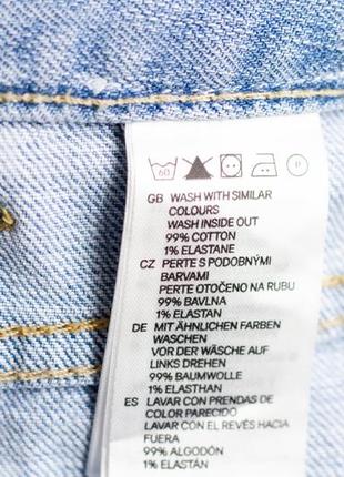 Джинсовая юбка h&m 9