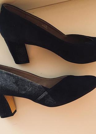 Туфли на устойчивом каблуке,footglowe