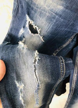 Diesel рваные джинсы скинни оригинал италия5 фото