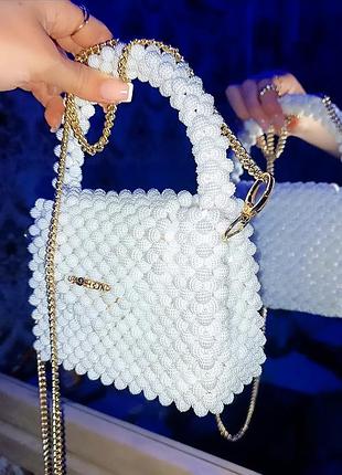 Сумка з намистин