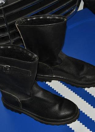 Мужские новые ботинки кожа на меху новые италия 43