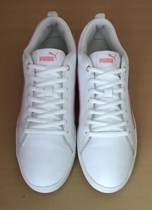 Кросовки кеди puma білі2 фото