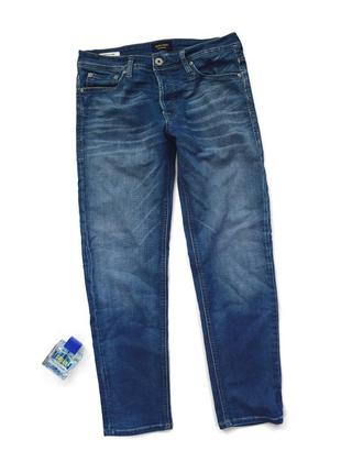 Джинсы синие jack&jones w31 l30