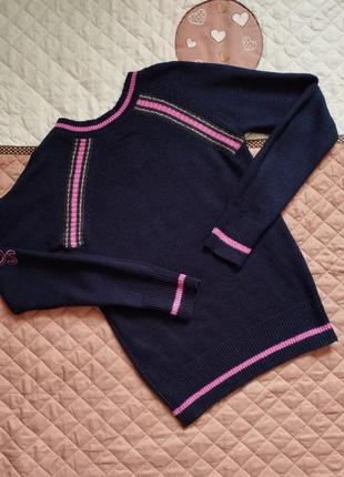 Молодіжний светр kangaroos фіолетовий/рожевий джемпер кофта з написом4 фото