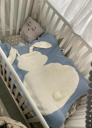 Бортики в детскую кроватку поддедки подушечки в детскую кроватку комплект6 фото