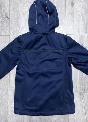 Демисезонная куртка crane softshell на мальчика 8-10 лет 134-140 см2 фото