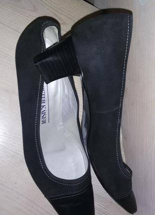 Чудові,елегантні туфлі бренду peter kaiser , розмір 7 1/2 (41,5) на стопу 26,5 см6 фото