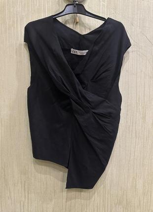 Топ блуза котоновый zara
