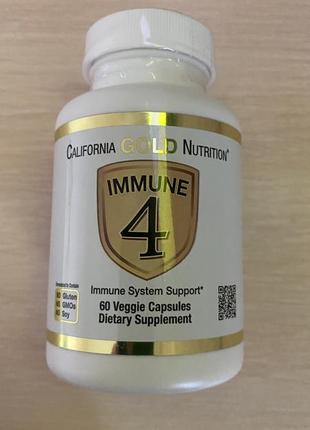 Imunne 4 california gold nutrition вітамін с вітамін д цинк селен