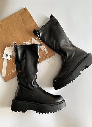 Чоботи zara