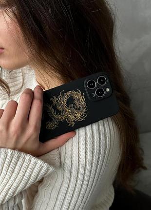 Чорний матовий силікон для телефонів!