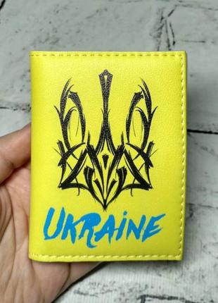 Обложка на id паспорт тризуб обложка на пластиковый паспорт, права