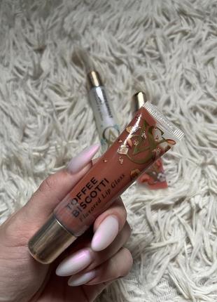 Блиск для губ victoria’s secret toffee biscotti 13г