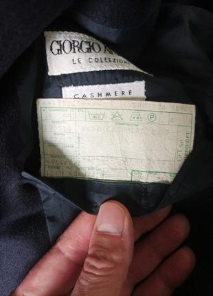 Элегантный пиджак giorgio armani из кашемира, сделан в италии7 фото