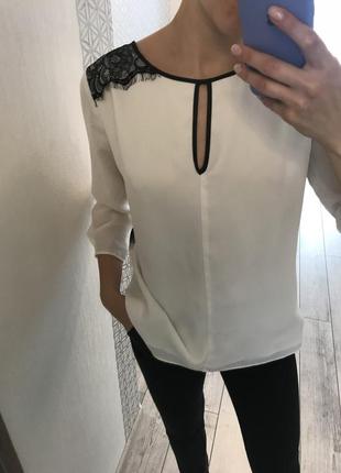 Белая блузка/ нарядная блузка2 фото