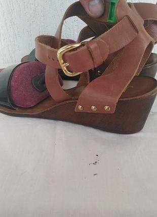 Босоножки кожанние jones bootmarket  р.395 фото