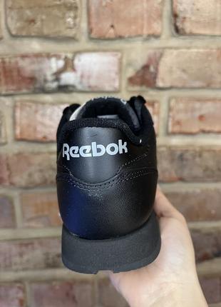 Кожаные кроссовки reebok classic4 фото