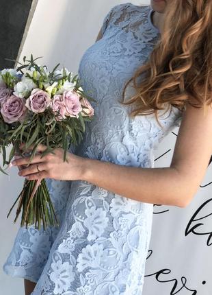 Плаття кружевне