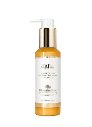 Очищуюче крем-масло dalba white truffle return oil cream cleanser, 150 мл