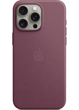 Чохол до мобільного телефона apple iphone 15 pro max finewoven case with magsafe mulberry (mt4x3zm/a)