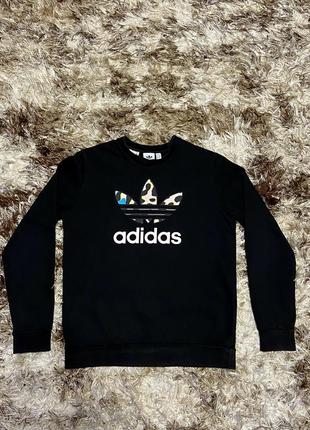 Свитшот adidas leopard | светр, кофта1 фото