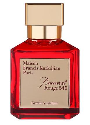 Maison francis kurkdjian baccarat rouge 540 70ml1 фото