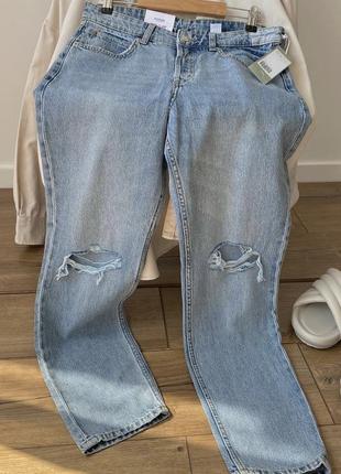 H&m джинси з потертостями1 фото