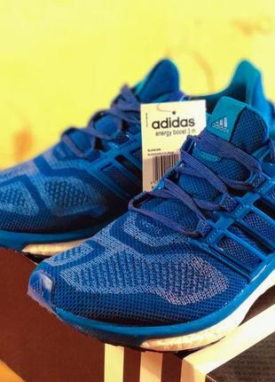 Кросівки бігові блакитні adidas energy boost 3 m1 фото