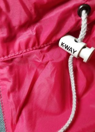 Дощовик k-way packable raincoat jacket9 фото