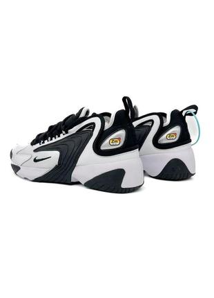 Nike zoom 2k black/white6 фото