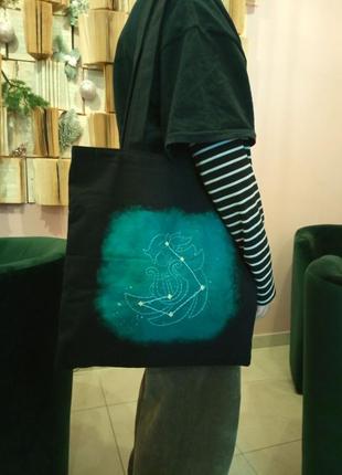 Эко сумка с созвездием венти из игры 'genshin impact'1 фото