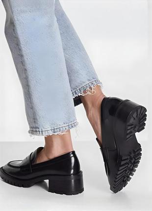 &XS / 42 туфли кожаные