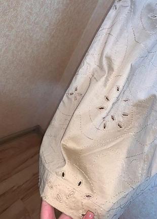 Шикарне брендове плаття сарафан з вишитими квітами✨🎀