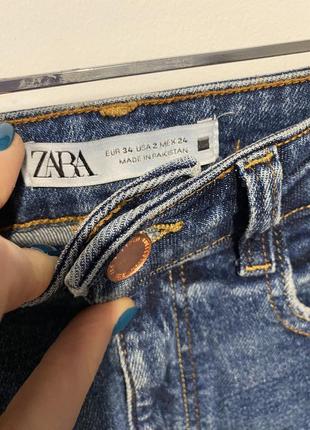 Джинси boot cut від zara розмір 346 фото