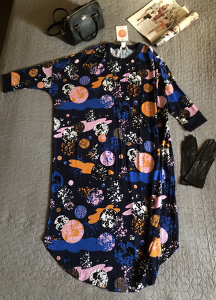 Нова, яскрава, віскозна сукня оверсайз monki, р.м-l-xl3 фото