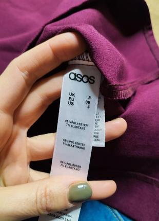 Asos асос платье бордо бордовое винное марсала вишневое бургунди миди по фигуре карандаш футляр7 фото