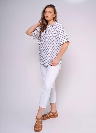 Блуза /туніка з котону італійського бренду lv clothing 🌷6 фото