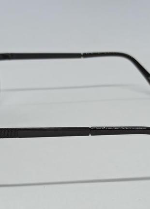 Boguan очки капли мужские солнцезащитные черные в металлической линзы стекло4 фото