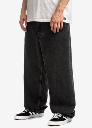 Polar big boy оригінал silver black джинси реп штани широкі скейт1 фото