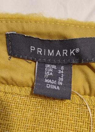 Спідниця гірчичного кольору primark 3