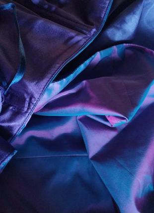 Ультрамодный переливающийся костюм из шелка в стиле рейв7 фото