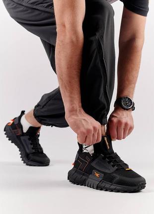 Чоловічі кросівки reebok zig kinetica edge black orange4 фото